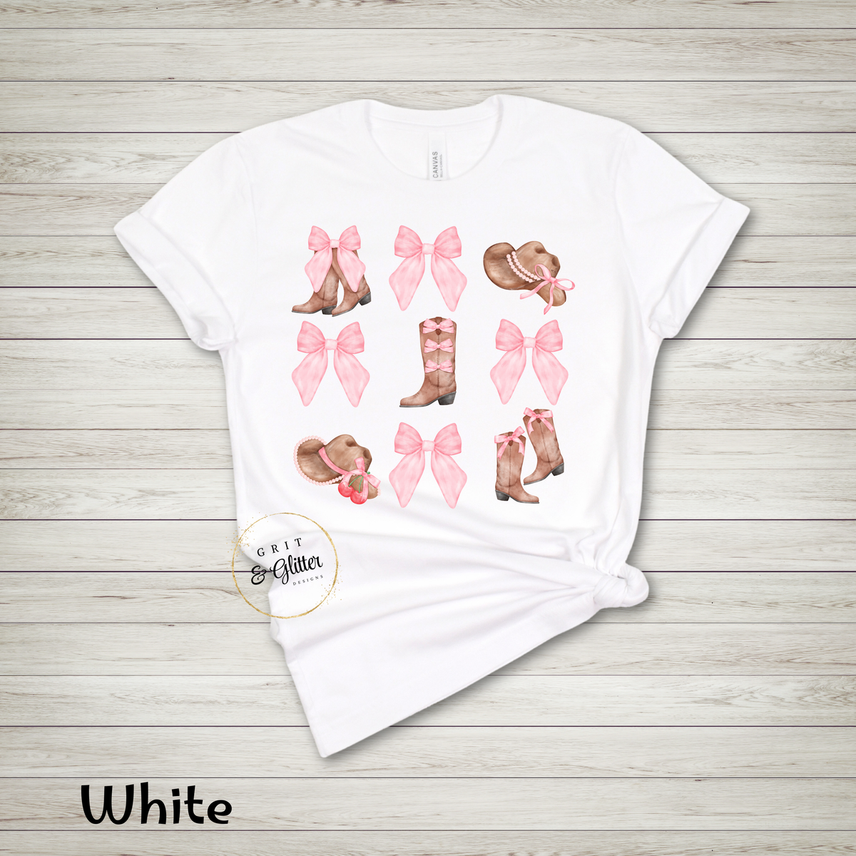 Cowgirl 9x9 Coquette Bows