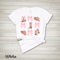 Cowgirl 9x9 Coquette Bows