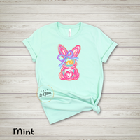 Pink Easter Bunny w/Bow