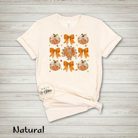 PUMPKIN COQUETTE BOW