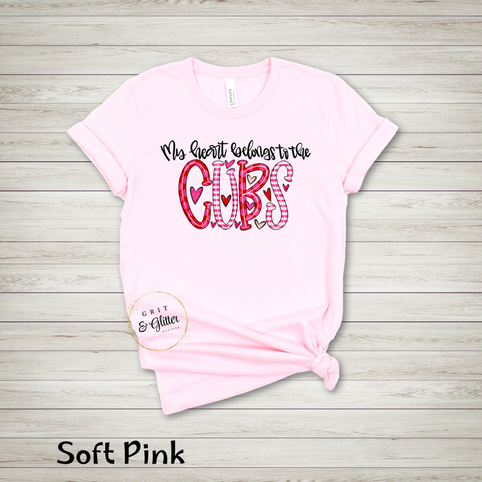 MY HEART BELONGS TO THE CUBS