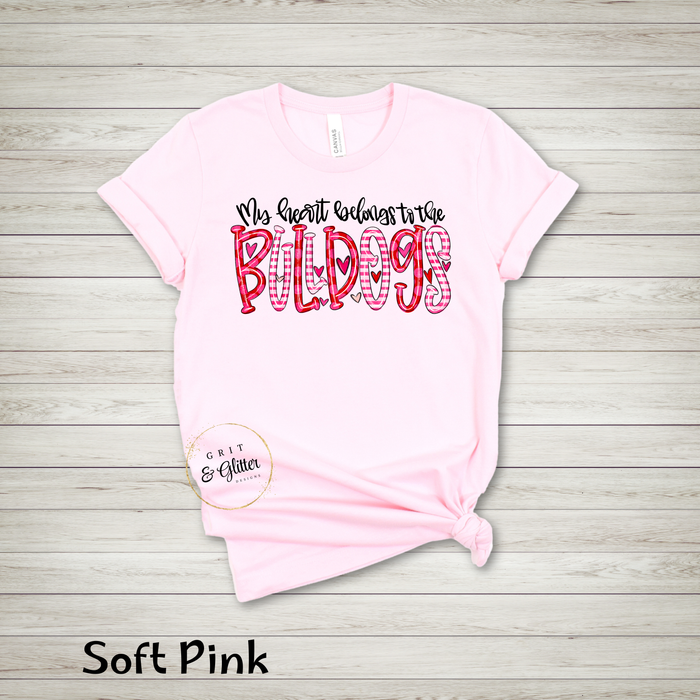 MY HEART BELONGS TO THE BULLDOGS