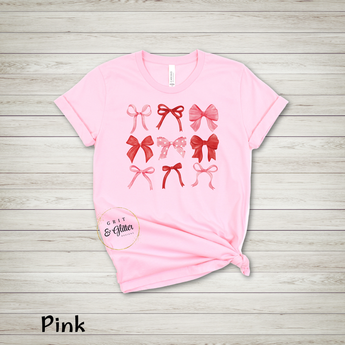 VALENTINES DAY COQUETTE BOW